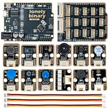 Lonely Binary UNO R3 + 12 Sensor Modules, Uno + 12 Modules picture