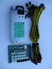 HP 1200 Watt Platinum All-In-One GPU Mining Rig Power Supply Kit ZSX-Amp picture