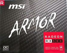 MSI Radeon RX 580 ARMOR OC Edition PCI Express Graphics Card picture