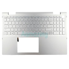 New For Dell Inspiron 15 7506 7500 2-in-1 Palmrest Keyboard Backlit GHXFM 0NFP82 picture
