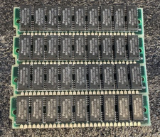 4 x 1MB 80ns FPM SIMM Memory Module RAM 4MB Silver PC 286 386 *TESTED* picture