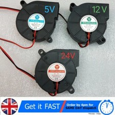Silent 5015 Radial Blower Cooling Fan DC 5v 12v 24v for printer parts 50*15 picture