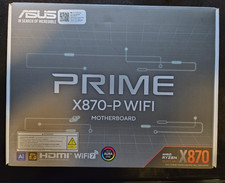 ASUS PRIME X870-P WIFI ATX AM5 AMD DDR5 Motherboard Wi-Fi 4-DIMM picture