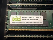 NEMIX 128GB DDR4 3200A MR25600-784K01-G PC4-25600 ECC RDIMM Server RAM picture