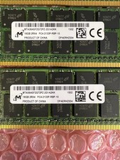 4x 16GB Crucial Micron PC4-17000R CL 15 Server RAM picture