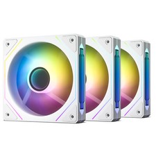 DARKROCK F120 3 in 1 120mm ARGB & PWM Infinite Mirror Design Case Fans picture