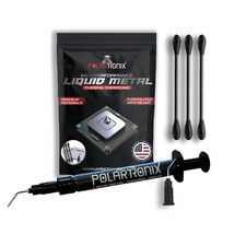 PolarTronix  1.5gram Liquid Metal Thermal Paste, PS5, PC, CPU, GPU , Made in USA picture