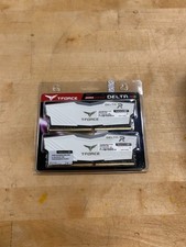 New TeamGroup T-Force Delta RGB 16GB (2x8GB) RAM DDR4 3600MHz TFD48G3600HC18JBK picture
