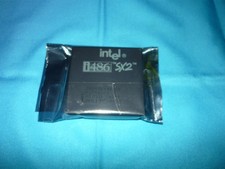 Vintage Intel 486SX2 50MHz CPU Processor Socket 3 A80486SX2-50 Used picture