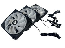 3 Pack - ZHANYU LED Computer Case PC Cooling Fan RGB Quiet PWM 4Pin 12V 120mm picture