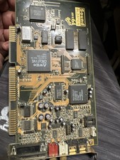 VINTAGE RETRO GAMING CREATIVE SOUND BLASTER AWE64 GOLD ISA CARD MODEL CT4390 picture