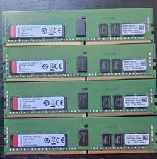 Kingston 32GB (4x8GB) DDR4 1Rx4 PC4-2133P RC2-12 DIMM KVR21R15S4/8 Server RAM picture