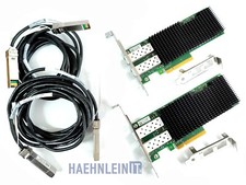 25Gb Networking Kit 2x Intel XXV710-DA2 SFP28 Server Adapter NIC PCIe x8 3.0 Gbe picture