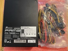 Seasonic PRIME PX-1600 1600W Power Supply ATX 3.1 & PCIe 5.1 Ready 1300 picture