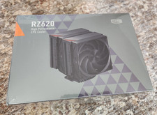 PCCOOLER CPS RZ620 CPU Air Cooler Black 265W TDP Dual Tower 6 Heat Pipe (Sealed) picture