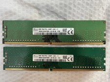 SK Hynix 16GB (2X8GB) 1RX8 PC4-2400T-UA2-11 HMA81GU6AFR8N-UH DDR4 RAM picture