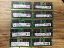 [ BULK LOT of 10] 16GB 1Rx8-PC5 5600 4800 MHz DDR5 SODIMM Laptop Memory RAM picture