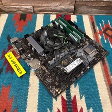 ASUS H370M-PLUS mATX Motherboard Combo Core i5-8500 12GB RAM 256GB SSD Win11 picture
