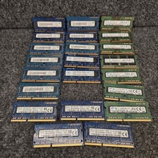 21 LOT - 4GB PC3L-12800S DDR3-1600MHz MEMORY RAM for LAPTOPS ~ MIXED BRANDS picture
