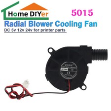 Silent 5015 Radial Blower Cooling Fan DC 5v 12v 24v for printer parts  picture