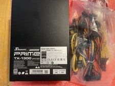 Seasonic Prime Titanium TX-1300 ATX 3 1300 Watt Power Supply SSR-1300TR 80 Plus picture