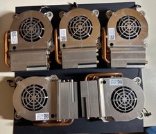 Lot of 5 Dell OptiPlex 780 USFF CPU Heatsink Fan Assembly 0C992Y C992Y picture