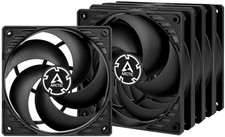 ARCTIC P12 (Black) 5 Pack 120 mm Case Fan Pressure-optimised quiet motor PC picture