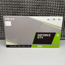 NEW PNY GeForce GTX 1650 4GB GDDR6 Graphics Card | Single Fan | Low Profile picture