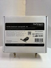 STARTECH.COM 10GB FIBER NETWORK CARD 2 PORT OPEN SFP PART #PEX20000SFPI picture
