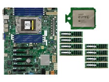 AMD EPYC 7502 CPU + Supermicro H11SSL-NC+ 2133P RAM ECC Multiple options- picture