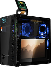 Pironman 5 Pro Max Mini PC Case with 4.3” Touch Screen for Raspberry Pi 5, Openc picture