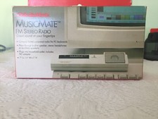 Vintage Media Mate, Music Mate FM Stereo Radio For PC MIB picture