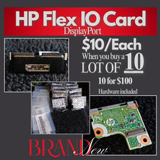 LOT of 10 HP Flex IO Cards - DisplayPort **BRAND NEW**  Part# 914968-001 picture