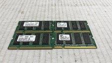 Samsung DDR SO-DIMM RAM 512MB 256MB 128MB PC2100 PC2700 Lot Of 4 picture