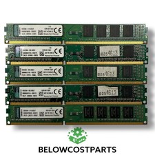 💻 Kingston 20GB (5x4GB) DDR3-1600 PC3-12800U 1Rx8 DIMM KVR16N11S8/4 ⚙️ picture