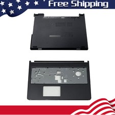 New Upper Case Palmrest & Bottom Case For Dell Inspiron 15-3000 3567 3565 04F55W picture