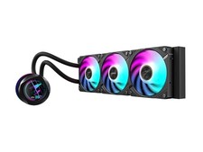 AORUS WATERFORCE X II 360 LIQUID CPU COOLER 360MM RADIATOR - BLACK picture