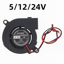 3000-6000RPM 6025 Radial Turbo Blower Fan Mini Brushless Cooling Fan DC 5/12/24V picture