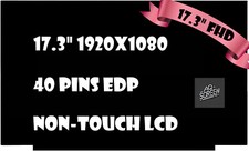 AUO B173HAN04.9 144Hz 40pin Matte FHD 1920x1080 17.3