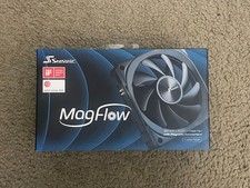 SeaSonic MagFlow 120mm 3-Fan Kit - PWM Cooling Fans Expansion Pack Black picture