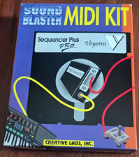 Creative Labs Sound Blaster MIDI Kit Voyetra Sequencer Plus Pro NOS Open For Pic picture