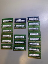 [ BULK LOT OF 19] 4GB DDR4 Laptop RAM. Pulled From Working Environment.￼ picture