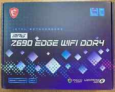 MSI MPG Z690 EDGE WIFI DDR4 Intel Motherboard (MFR RESTORED WITH WARRANTY) picture
