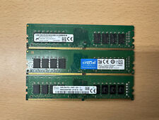 48GB (16GBx3) Various Brand/Speed DDR4 RAM DIMMs Desktop Memory Read picture
