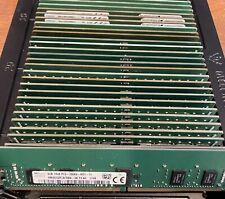 Lot of 37 - 8GB Mixed Brands Mixed Speeds DDR4 Server RAM Memory - TESTED/WORK picture