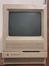 Apple MAC SE/30 Computer M5119, Vintage, Logic & Analog boards + PSU Recapped picture