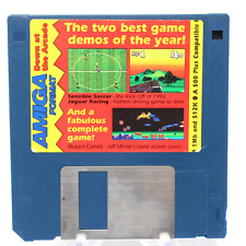 Amiga Format Floppy Disk Drive Sensible Soccer/Jaguar Racing Tested & Working picture