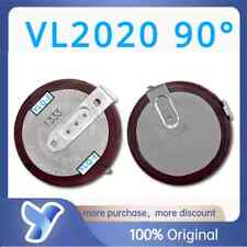 2pcs VL2020 3V VL2020/HFN capacitor battery with legs 90 degrees BMW car key picture