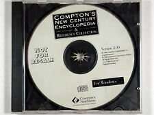 Compton’s Century Encyclopedia And Reference Collection V2 Vintage CD-ROM ('94) picture