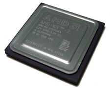 AMD-K6-2/500AFX  SOCKET 7  CPU TESTED WORKING VINTAGE RARE GOLD CERAMIC picture